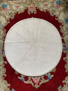 Rug/alas/Karpet bulat bulu pendek cendol made in korea murah