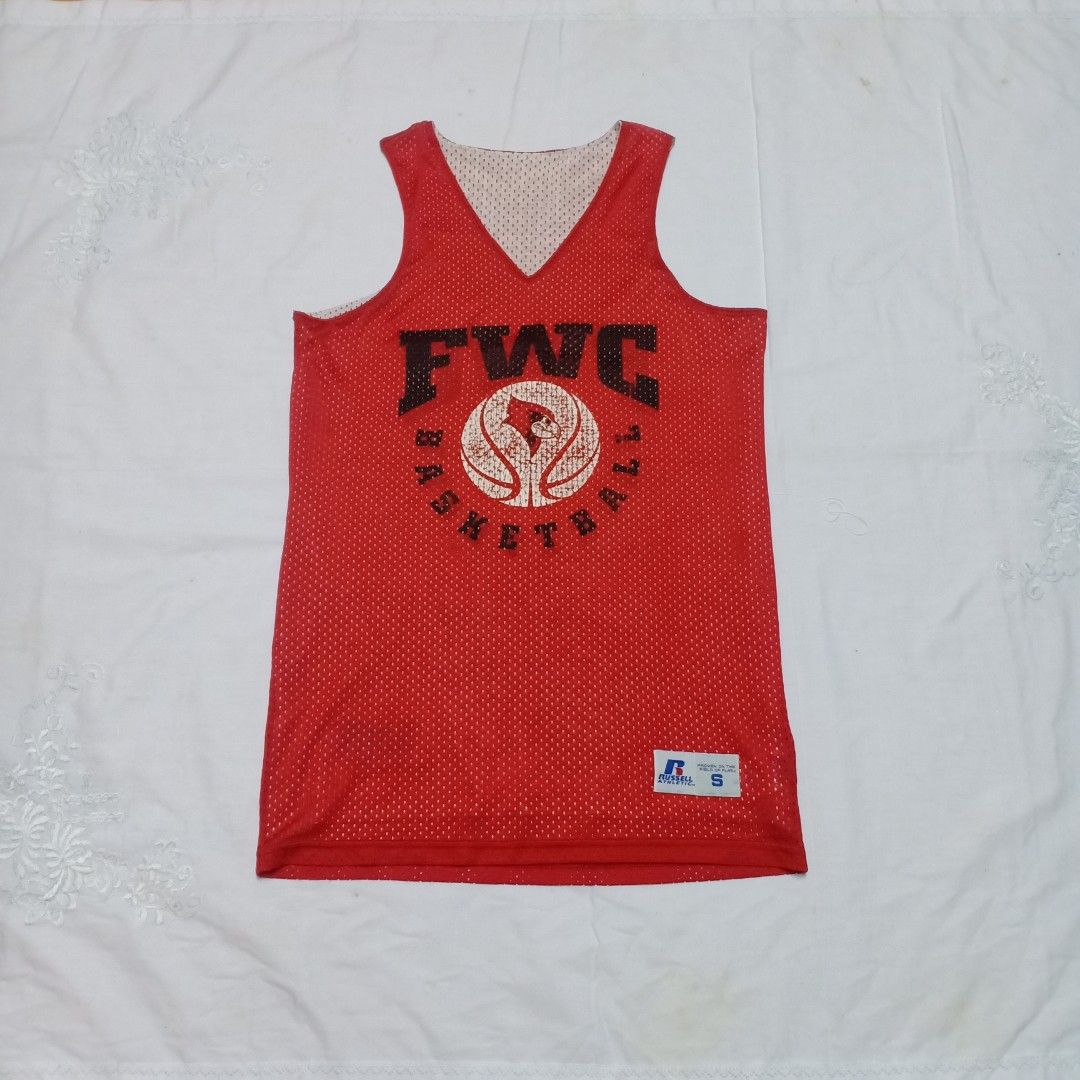 Russell reversible basketball best sale jersey