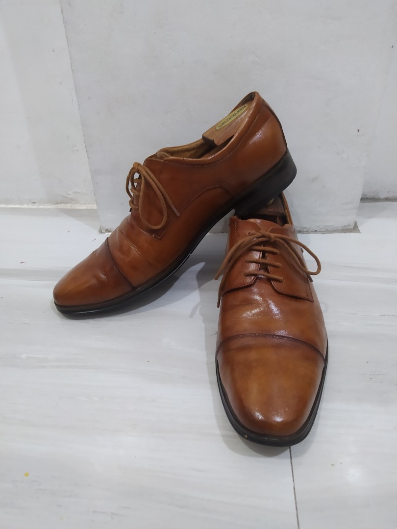 Salvatorre Mann Formal Leather Shoes Size10, Men's Fashion, Footwear ...