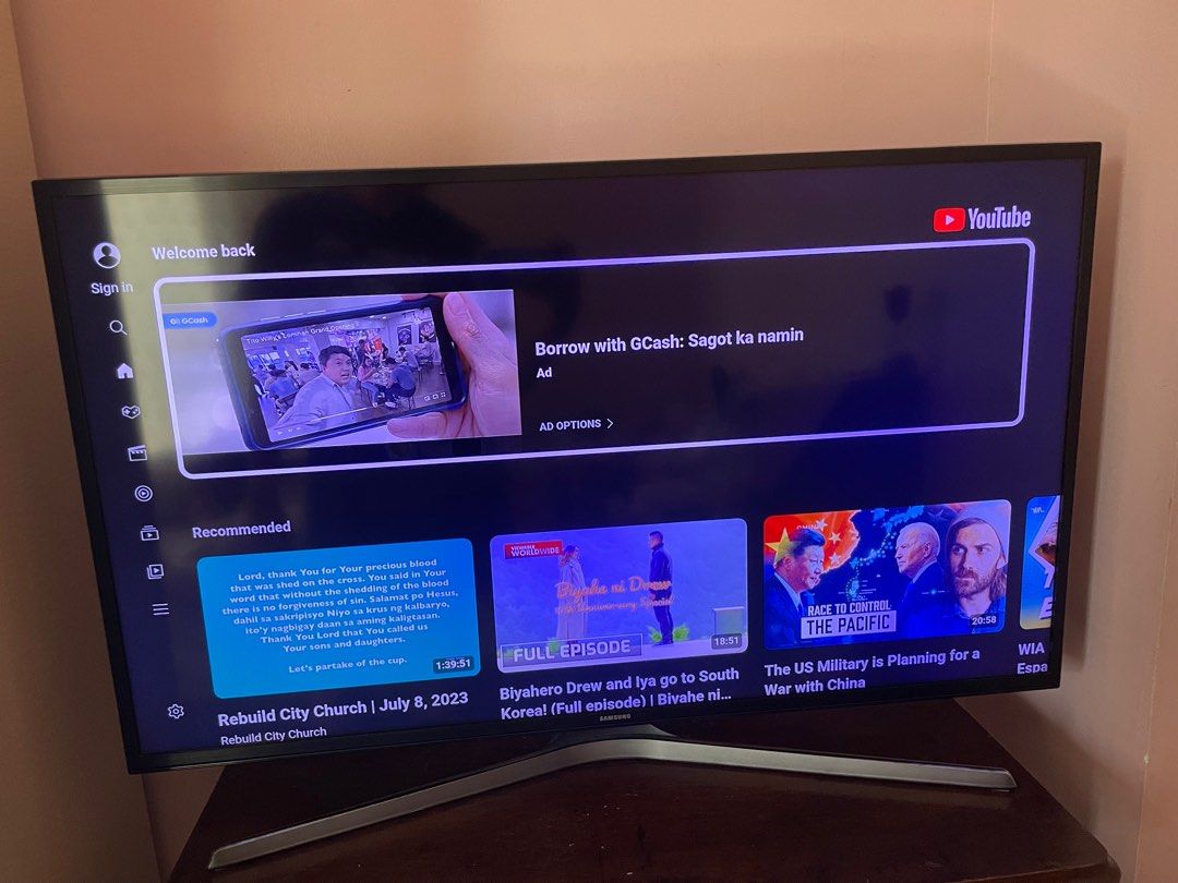 Samsung Smart TV 40 Inch Screen, TV & Home Appliances, TV