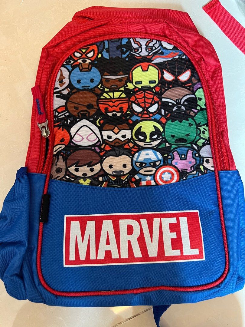School bag Preschool Marvel, Women's Fashion, Bags & Wallets, Backpacks