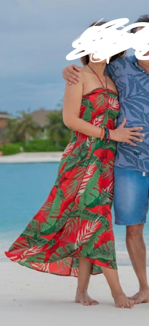 Shein Floral Beach Dress (Category: Dresses) located in Las Pinas. Submitted by czeebra (Listing ID 1241982032, Image 1). Description: Used only once in Maldives. Still in good quality.