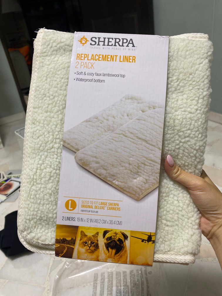 SHERPA travel crate liner L size Pet Supplies Homes Other Pet
