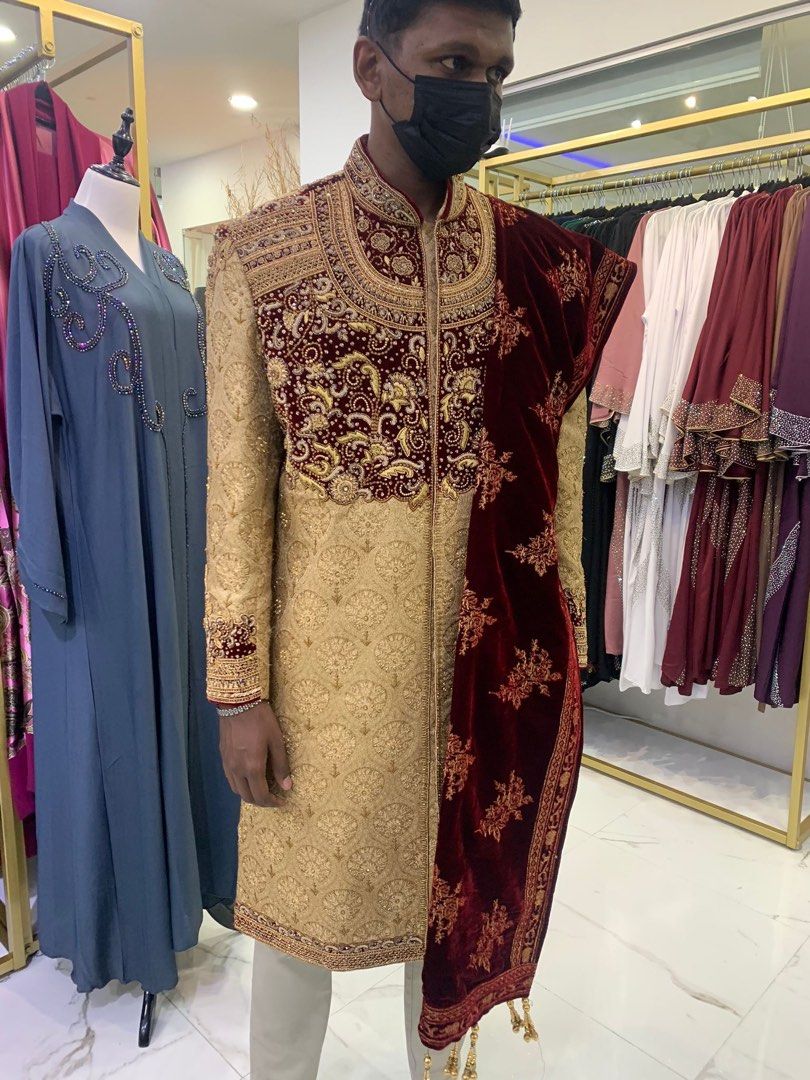 Sherwani set, Men's Fashion, Tops Sets, Sets Coordinates on
