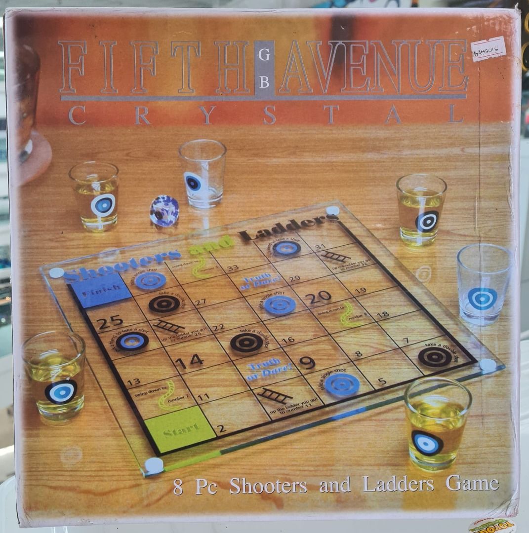 Shooters and Ladders Game, Hobbies & Toys, Toys & Games on Carousell