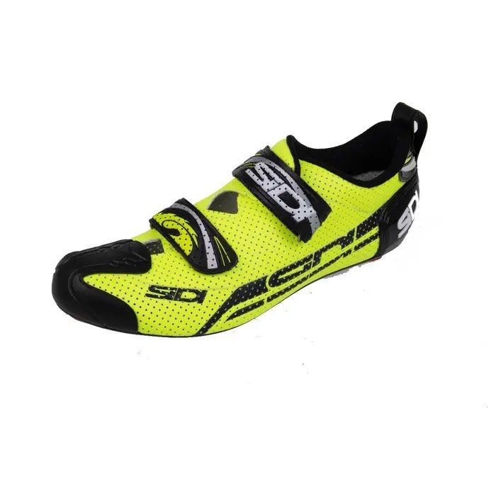 Sidi T 4 Air Carbon Composite Shoe Yellow Fluo