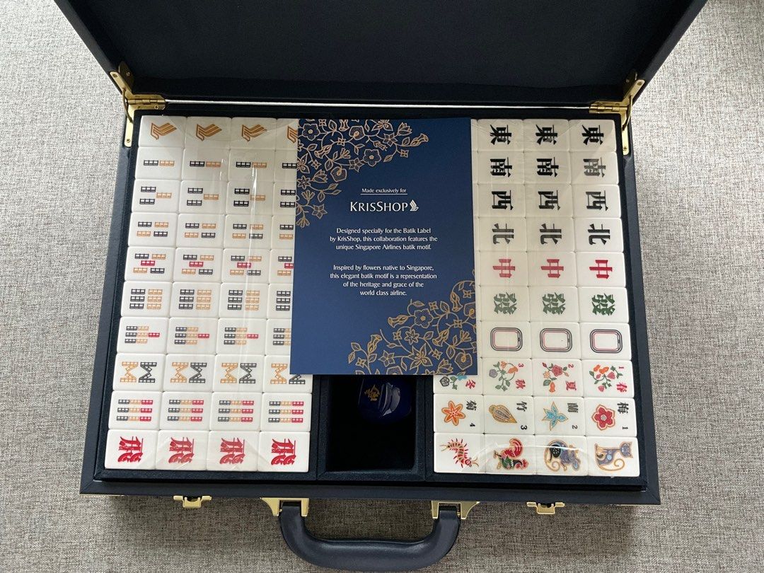 Where To Buy Mahjong Tiles In Singapore, Including The Sold-Out Set from  Singapore Airlines