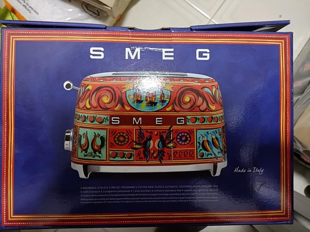 SMEG X DOLCE & GABBANA Toaster, TV & Home Appliances, Kitchen