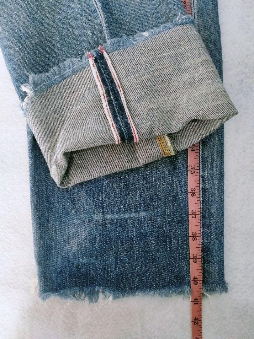 Something Vintage Kepala Kain Selvedge Men s Fashion Bottoms