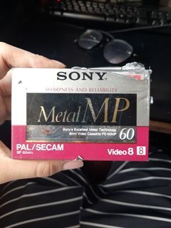 Sony MetalMP P5-60MP 1995 - Video8/Hi8 camcorder compatible
