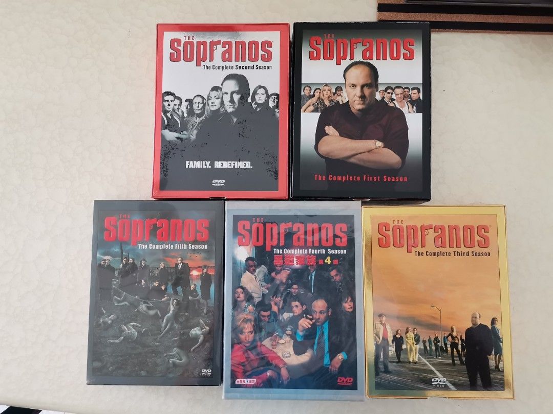 Sopranos DVD complete seasons 1 -5