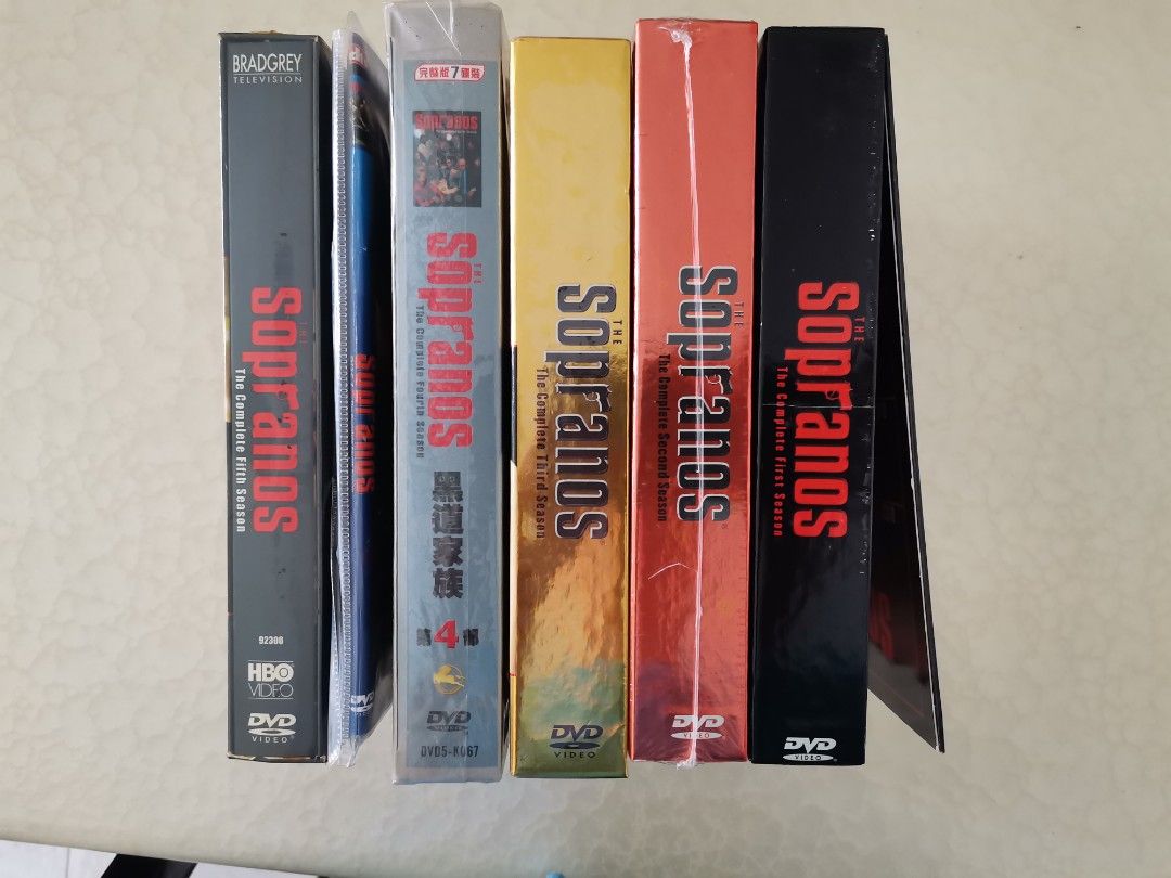 Sopranos DVD complete seasons 1 -5