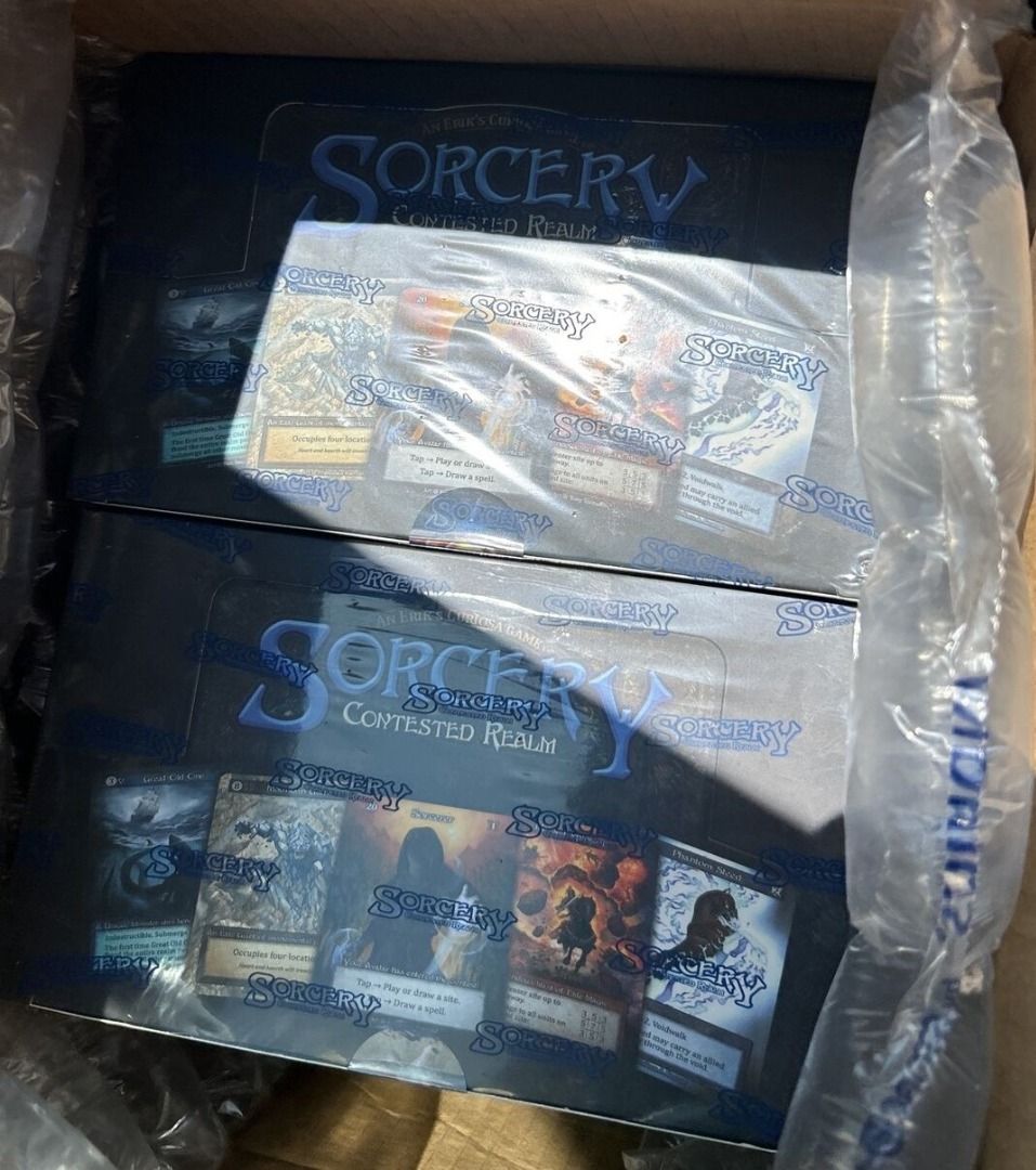 Sorcery TCG alpha booster box kickstarter - MTG yugioh cards  collector rare battle spirit pokemon , , & - Carousell