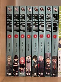 Spy x Family manga vol 1 - 8