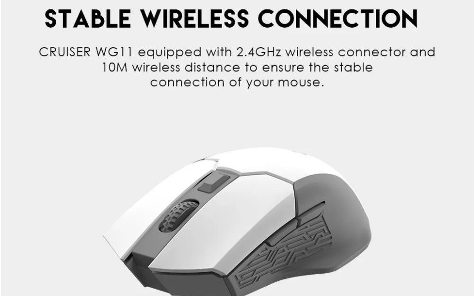 stable wireless connection Bluetooth Gaming mouse on Carousell