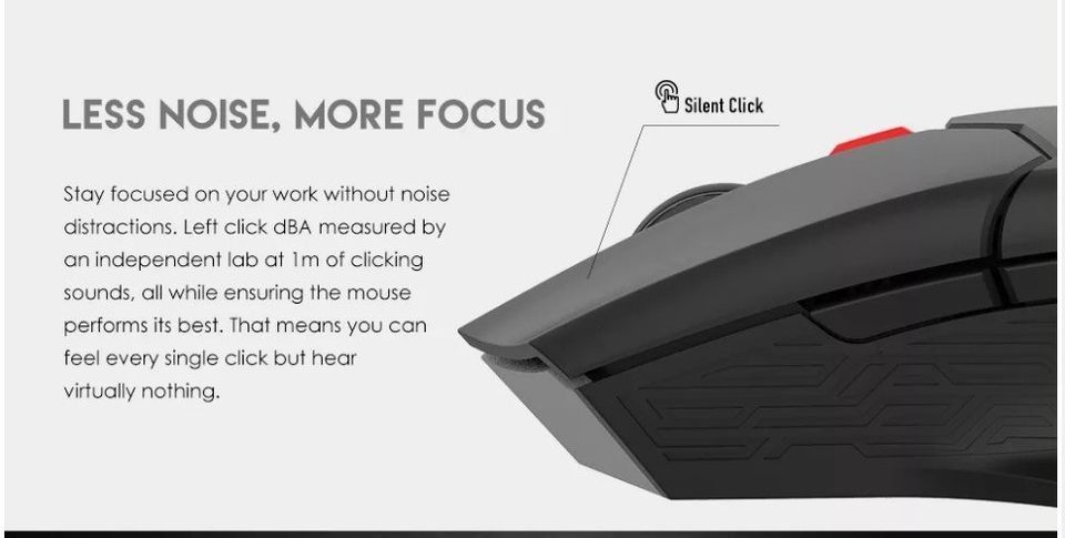 stable wireless connection Bluetooth Gaming mouse on Carousell