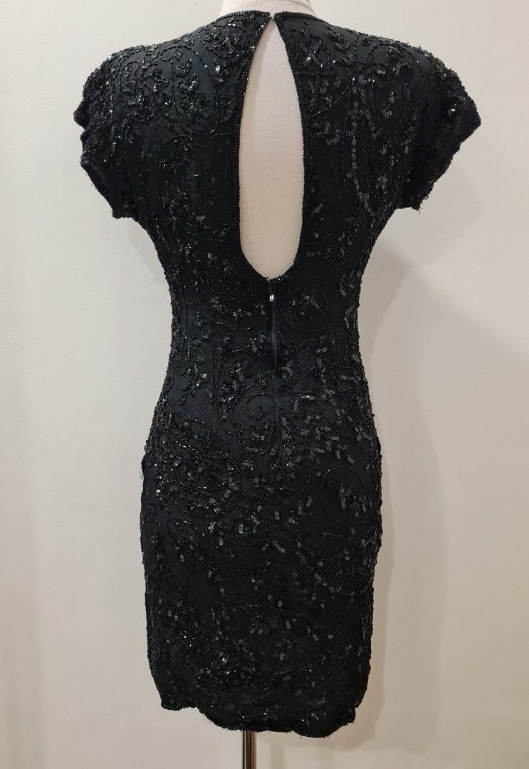 princess polly baby blue dress Adrianna Papell 3D Beaded Mesh Long Sleeve Midi Length at Hamilton Place in  Chattanooga, TN