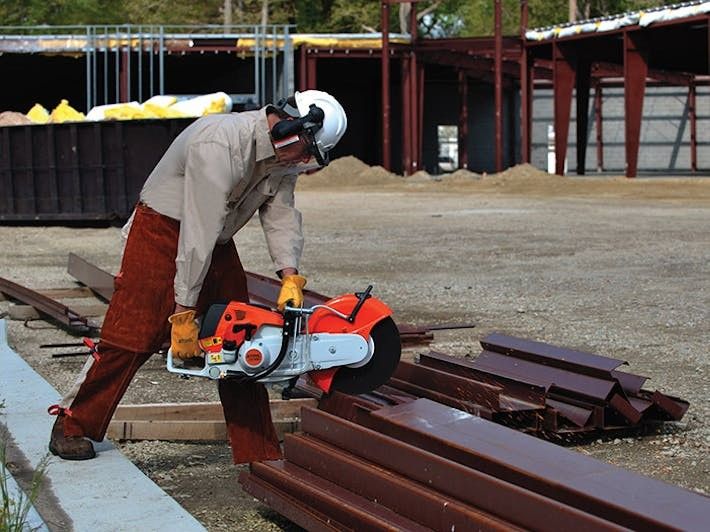 Stihl gasoline power cutter (Category: Construction Tools & Equipment) located in Malolos. Submitted by axe23 (Listing ID 1242136826, Image 1). Description: The 14” STIHL TS 700 cut-off machine is the powerhouse of the STIHL line. Designed for superior handling during the toughest jobs, this machine features a powerful, high-speed engine, large fuel capacity, five-point dual element vibration control system built right into the handle, and a semi