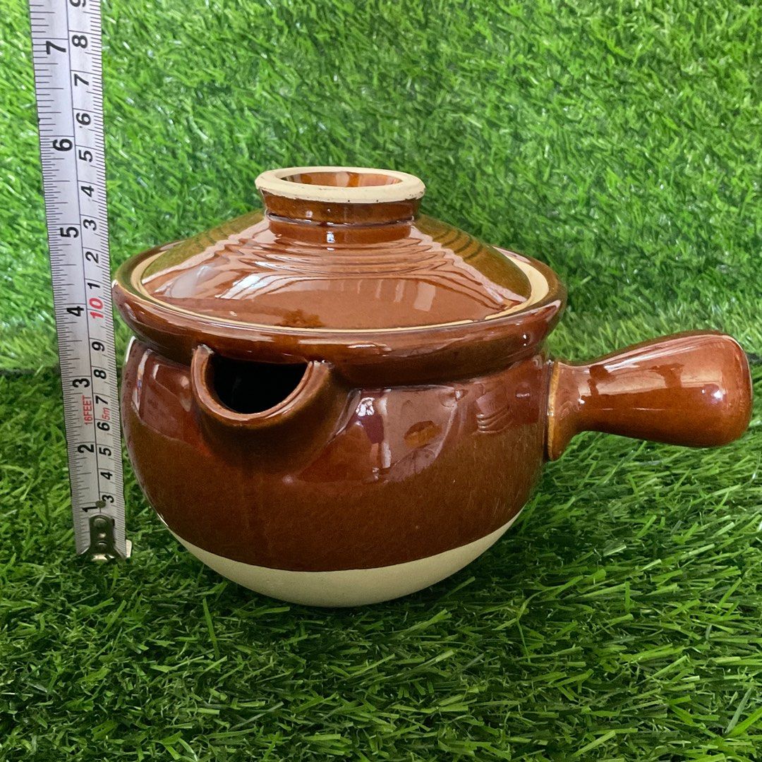 Stoneware Glaze Traditional Chinese Medicine Fireproof Casserole