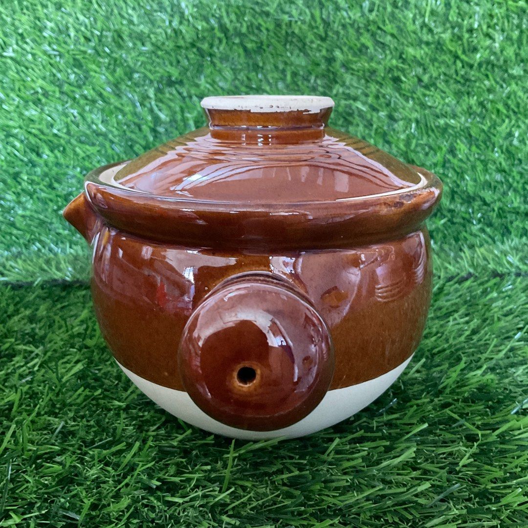 Stoneware Glaze Traditional Chinese Medicine Fireproof Casserole