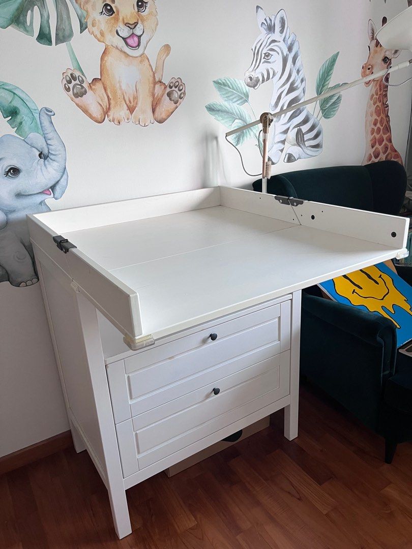 sundvik changing table, Babies & Kids, Baby Nursery & Kids Furniture