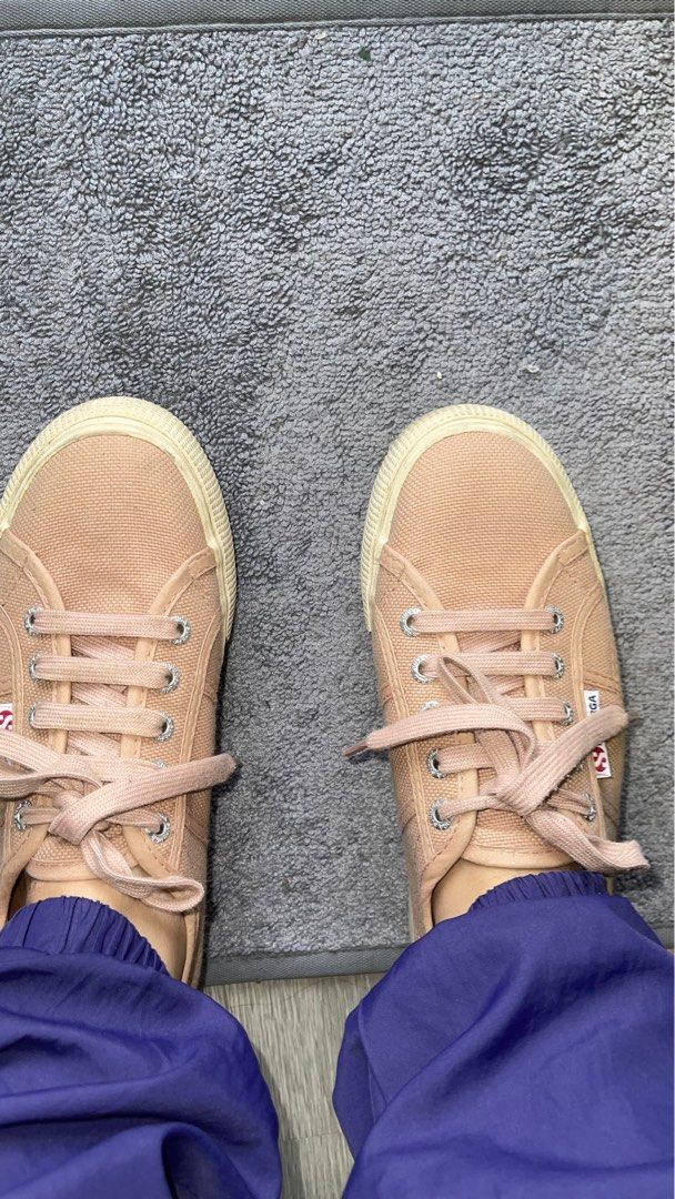 Superga Platform Sneakers in Rose Dusty Pink