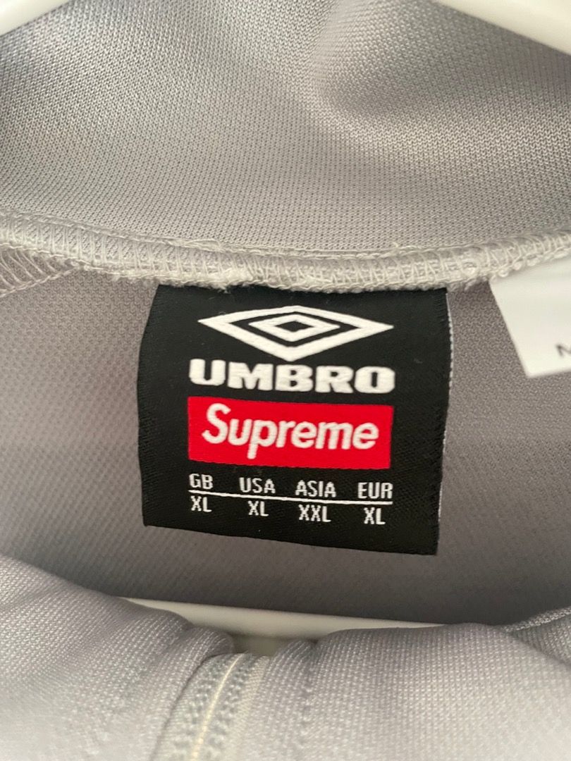 23SS Supreme Umbro Snap Sleeve Jacket, 他的時尚, 外套及戶外衣服在