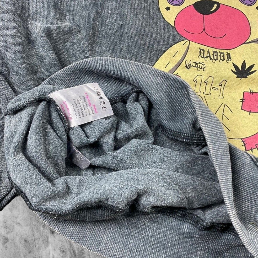 Sweater Crewneck Lil Peep Rapper Hip Hop Sandwash Abu, Fesyen Pria ...