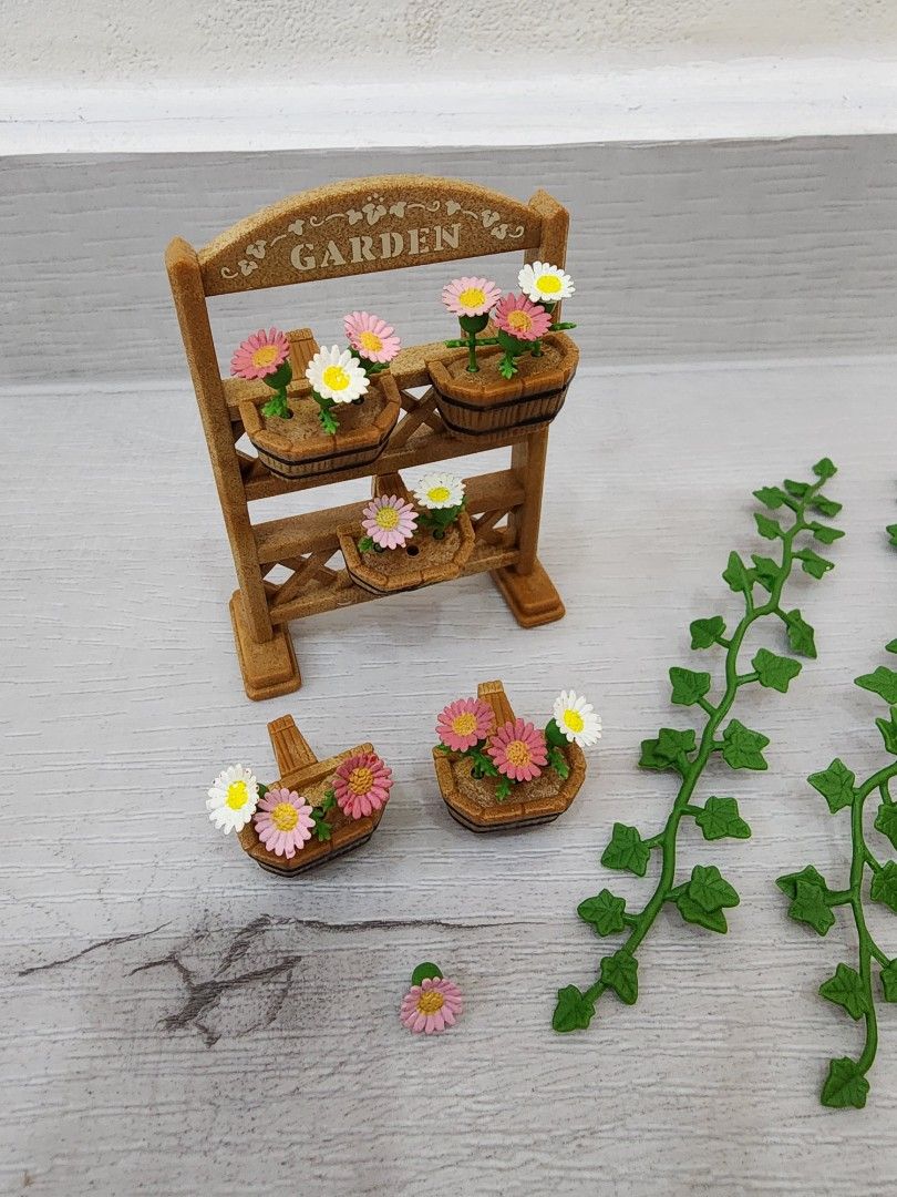 Sylvanian families garden decoration set discount