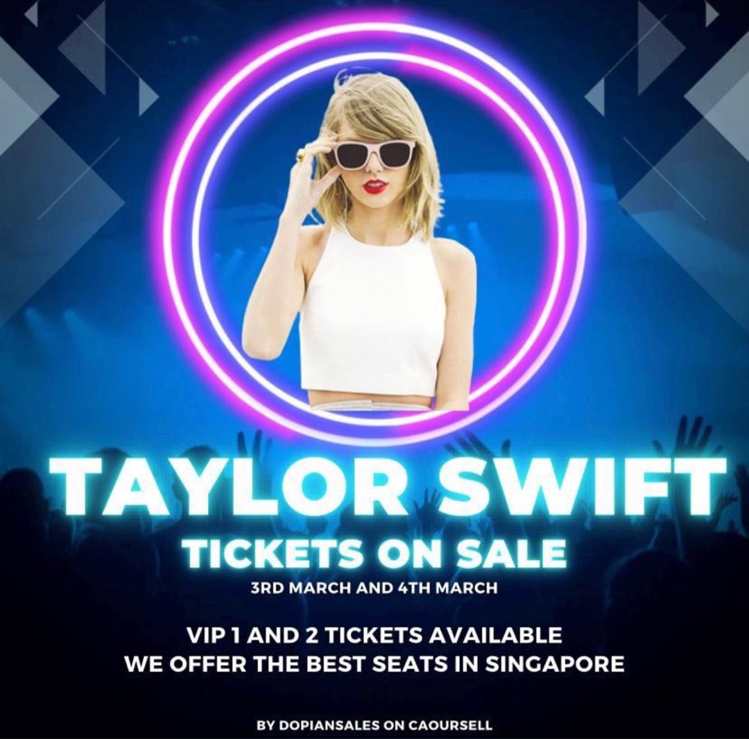 Taylor Swift VIP Tickets New Eras Tour Concert 2024 VIP 4 Exclusive