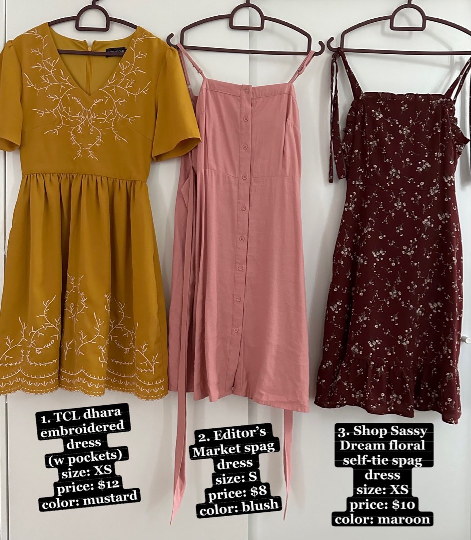 TCL/ Editor’s/ SSD/ Cotton On Dresses, Women's Fashion, Dresses & Sets