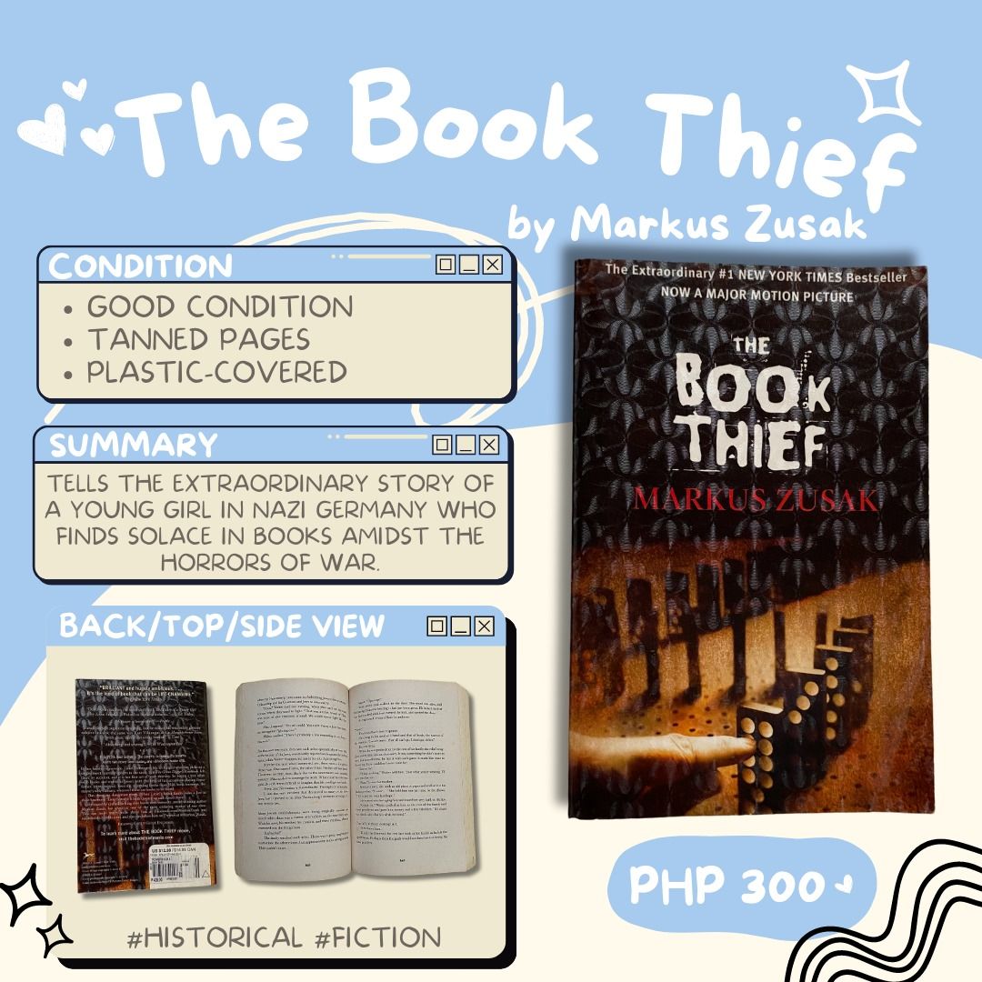 The Book Thief by Markus Zusak, Hobbies & Toys, Books & Magazines ...