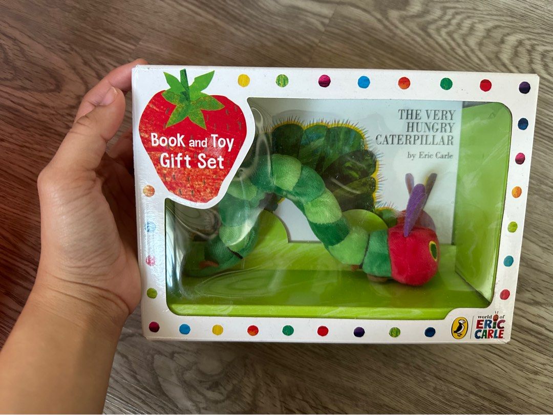 The very hungry caterpillar book & toy gift set, Babies & Kids, Infant Playtime on Carousell