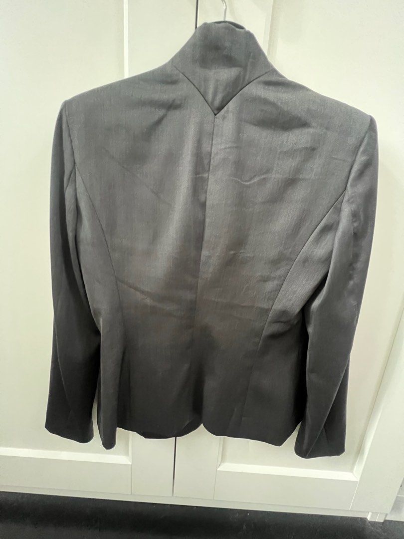 Theory silk sale blazer
