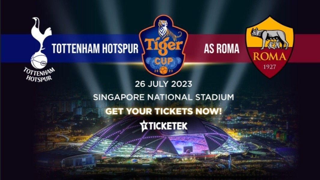 TOTTENHAM HOTSPUR RETURNS TO SINGAPORE FOR FRIENDLY MATCH WITH AS ROMA