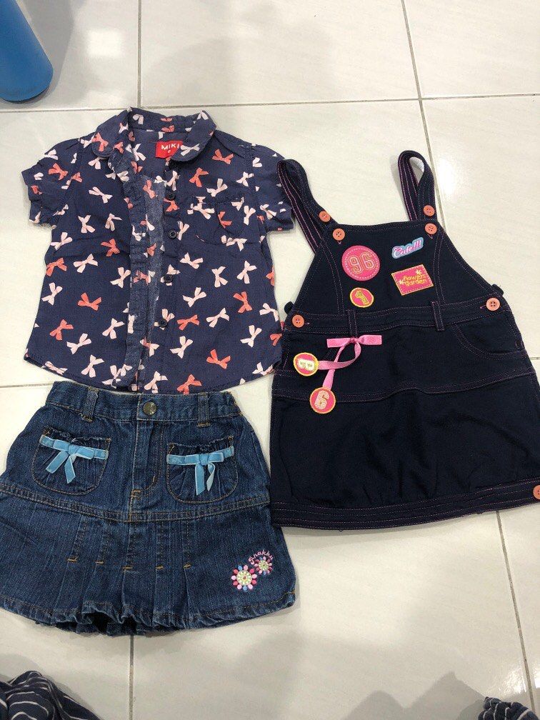 Jean skirt on sale 4t