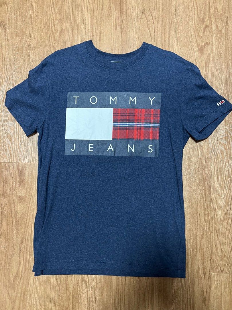 tommy jeans shirt blue