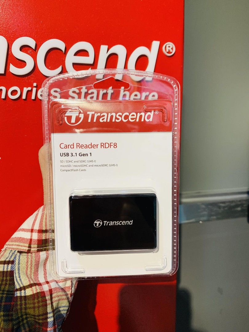 💯Transcend RDF8 microSD/SD/CF Card Reader USB 3.1 TS-RDF8K (Category: Other Accessories) located in Makati City. Submitted by techubstoreandaccessories (Listing ID 1241957669, Image 1). Description: Transcend RDF8 microSD/SD/CF Card Reader USB 3.1 TS-RDF8K Onhand ready to ship‼️‼️ ✅BRANDNEW ORIGINAL & SEALED ✅ACTUAL PICTURE POSTED ✅ACCEPT WALK IN/PICK UP CLIENT 📍Location: Evangelista St. Makati City ✅ACCEPT BULK ORDERS WITH DISCOUNT ✅MODE OF PA