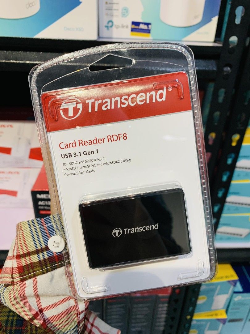 💯Transcend RDF8 microSD/SD/CF Card Reader USB 3.1 TS-RDF8K (Category: Other Accessories) located in Makati City. Submitted by techubstoreandaccessories (Listing ID 1241957669, Image 3). Description: Transcend RDF8 microSD/SD/CF Card Reader USB 3.1 TS-RDF8K Onhand ready to ship‼️‼️ ✅BRANDNEW ORIGINAL & SEALED ✅ACTUAL PICTURE POSTED ✅ACCEPT WALK IN/PICK UP CLIENT 📍Location: Evangelista St. Makati City ✅ACCEPT BULK ORDERS WITH DISCOUNT ✅MODE OF PA