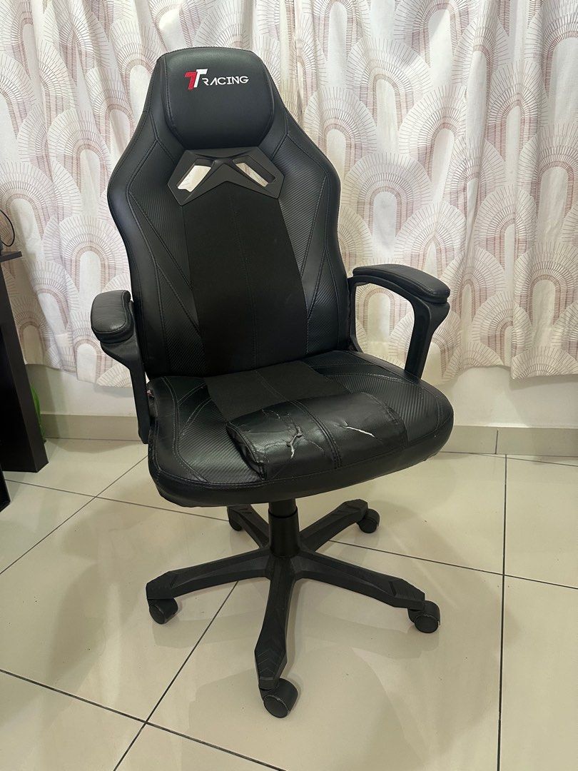 Tt racing gaming hotsell chair review