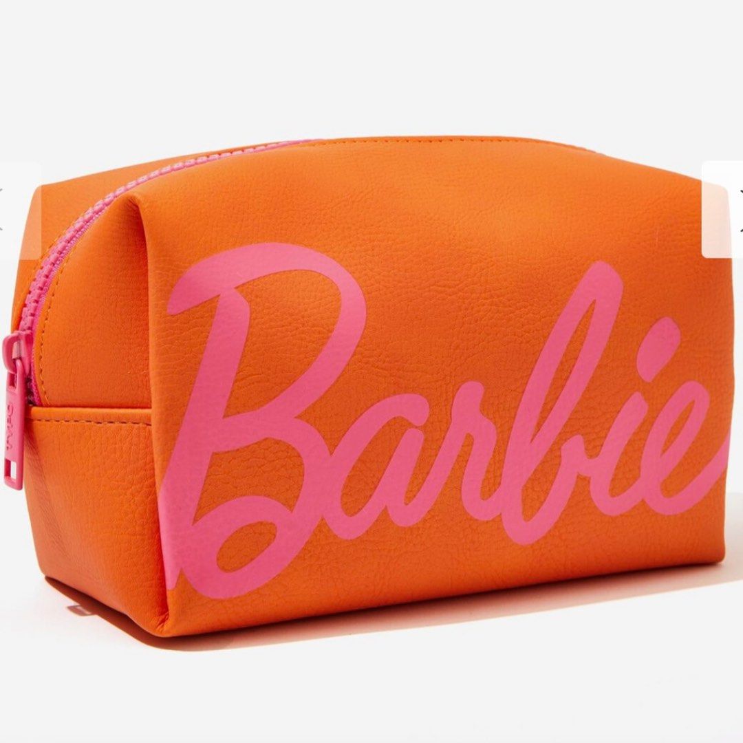 Barbie The Movie Faux Fur Makeup Bag | Primark