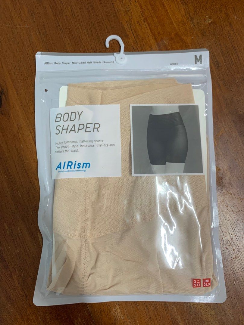 Uniqlo Airism Body Shaper Non-Lined Half Shorts (Smooth), Women's