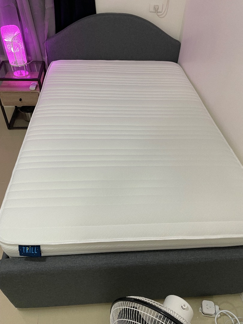 Uratex Trill Regal Pocket Spring Bed Mattress Semi Double, Furniture