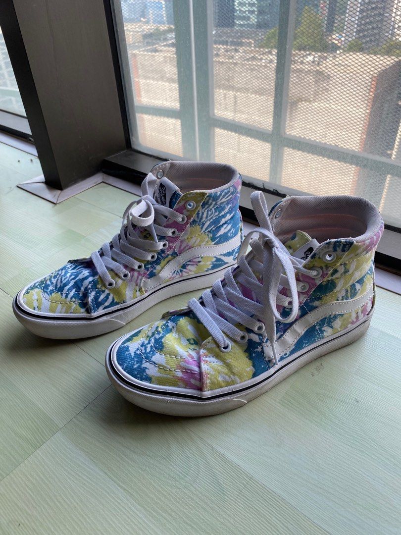 Vans sk8 hi best sale tie dye
