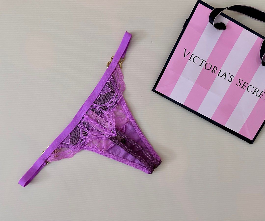 Victoria's Secret PINK Logo Thong Panty