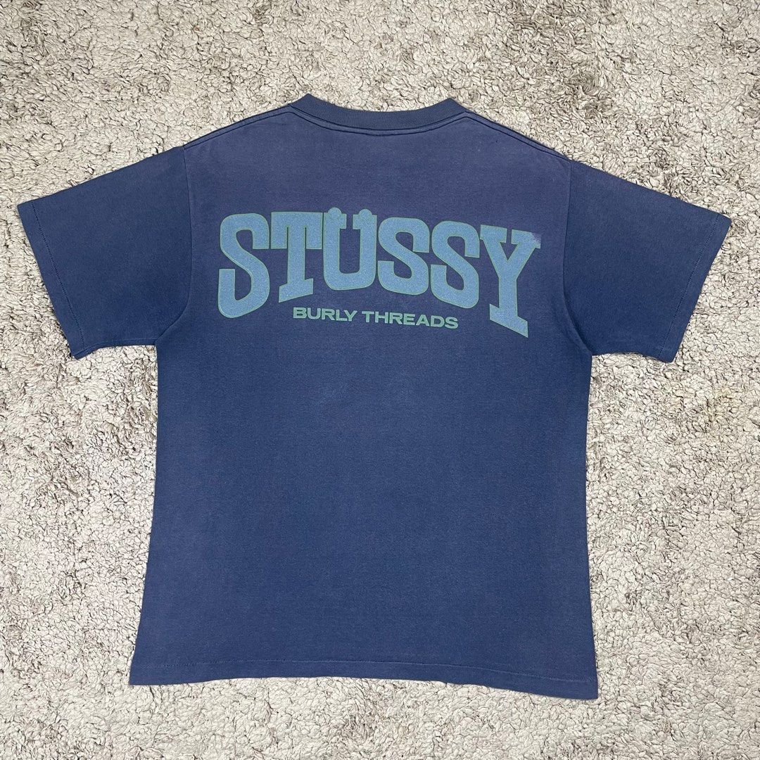 Stussy monogram, Men's Fashion, Tops & Sets, Tshirts & Polo Shirts on  Carousell