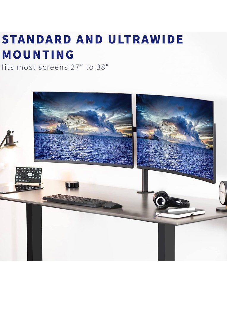 VIVO Adapter VESA Mount Kit for 20 to 30 inch LED LCD Monitor