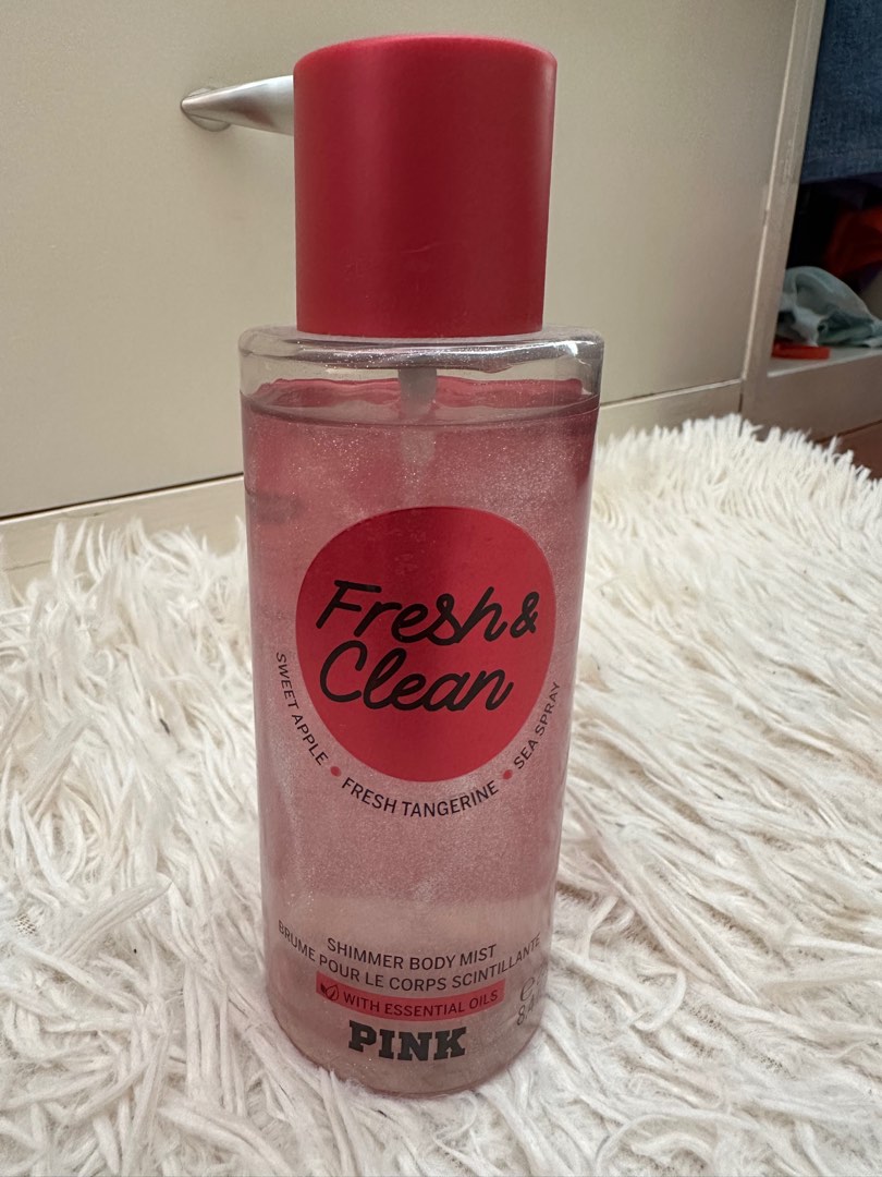 Fresh and clean shimmer body sales mist