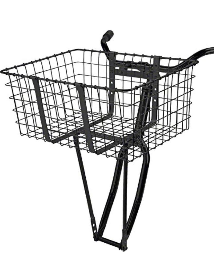 Wald 157 Giant Delivery Basket (Black), Sports Equipment, Bicycles