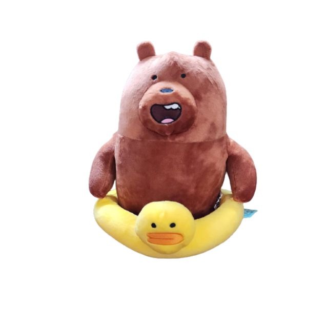 We bare bears 2025 grizzly stuffed toy